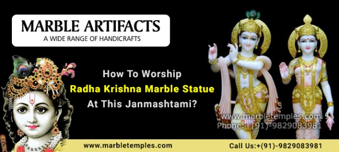How To Worship Radha Krishna Marble Statue At This Janmashtami-MarbleTemples.com
